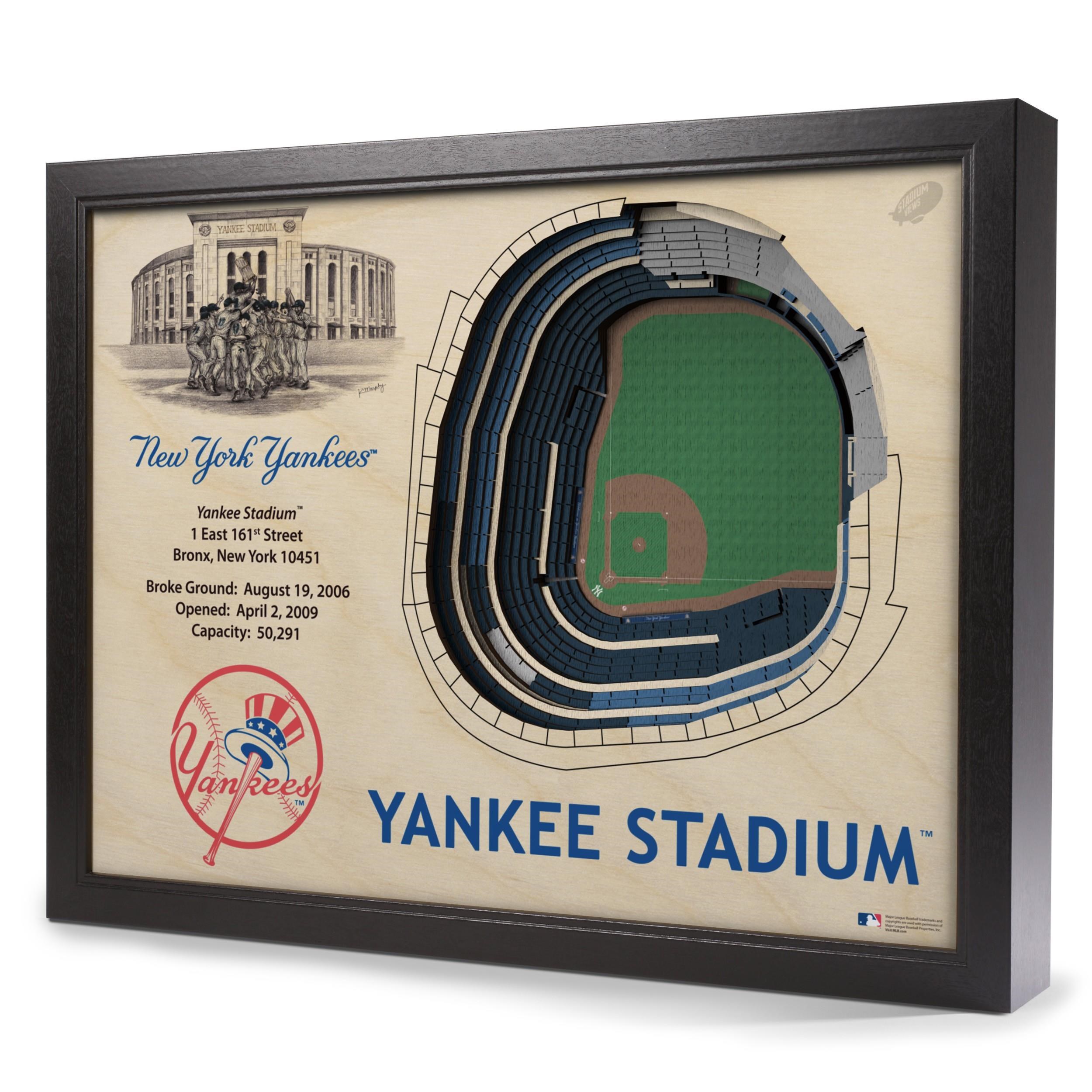 StadiumViews Wall Art Yankee Stadium Stadiumview NEW YORK YANKEES